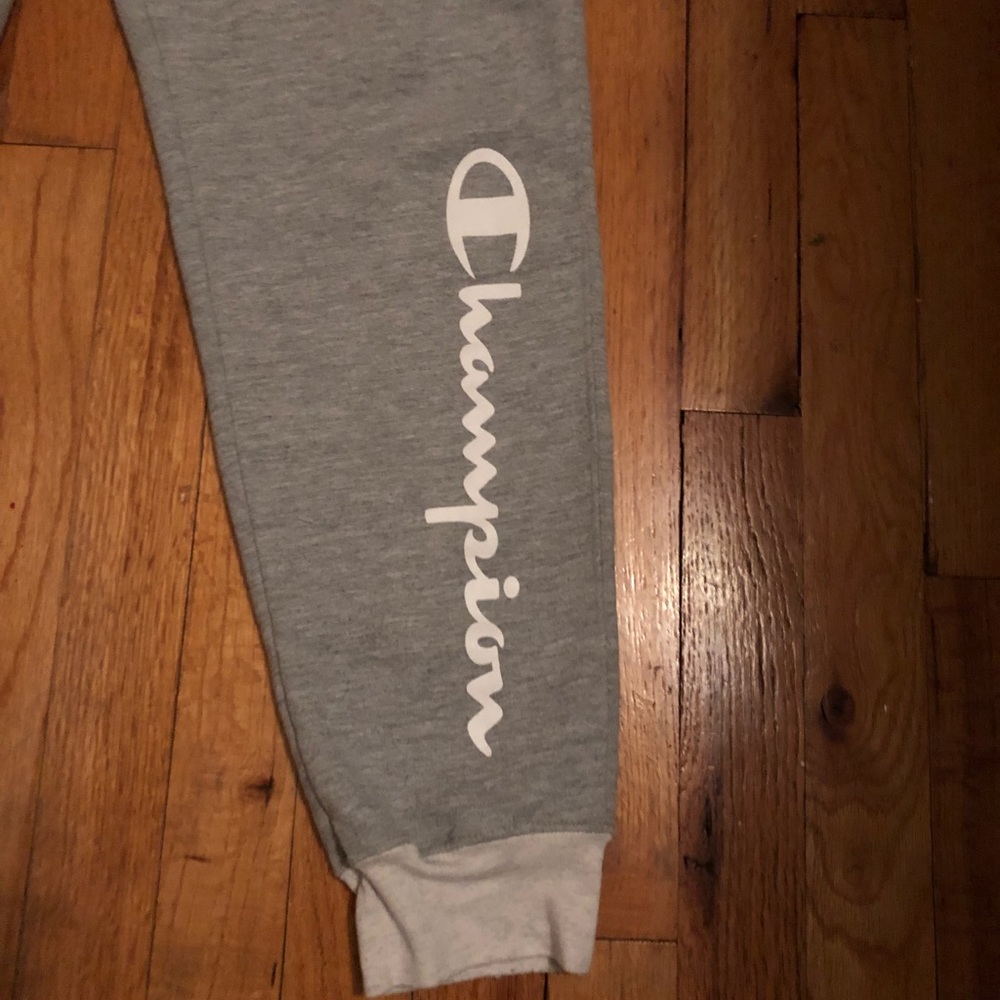 Sweatpants Grey and white with Logo
